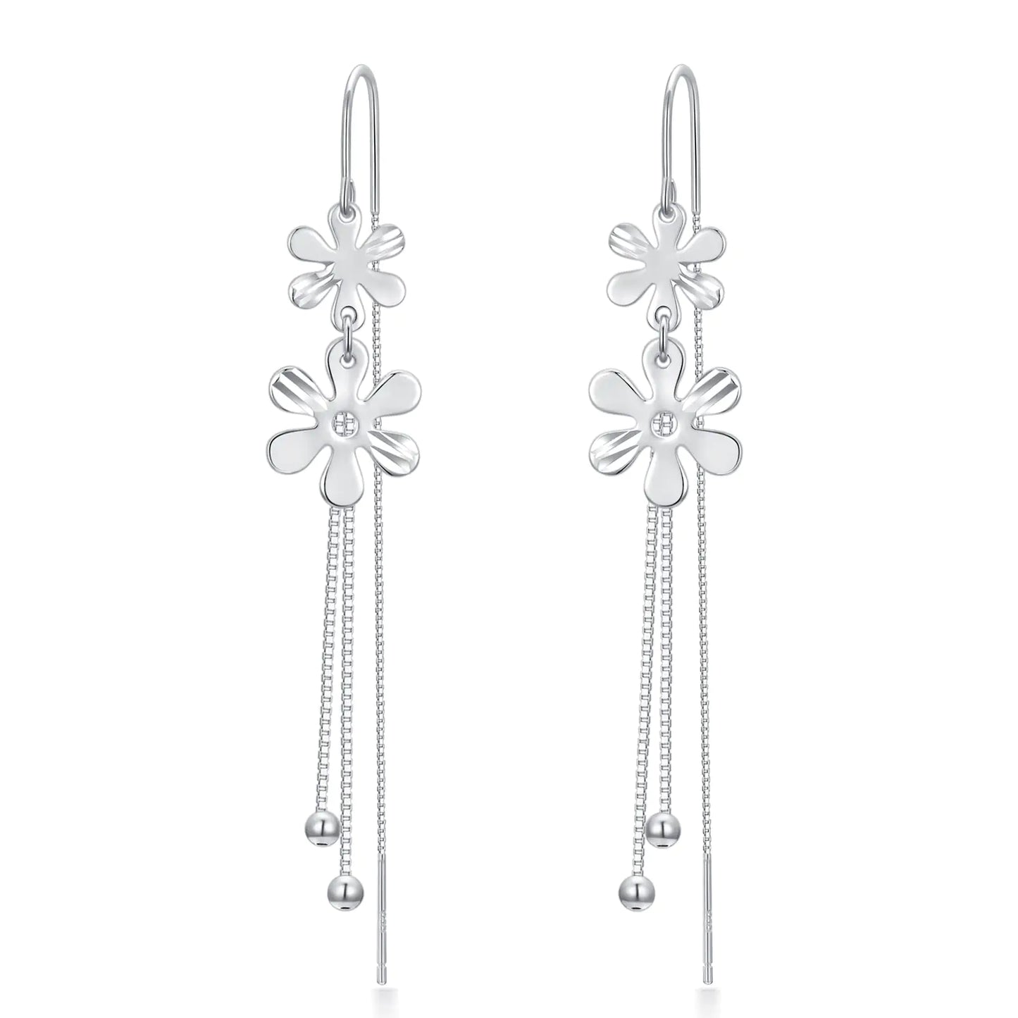 Threader Earrings, Hypoallergenic