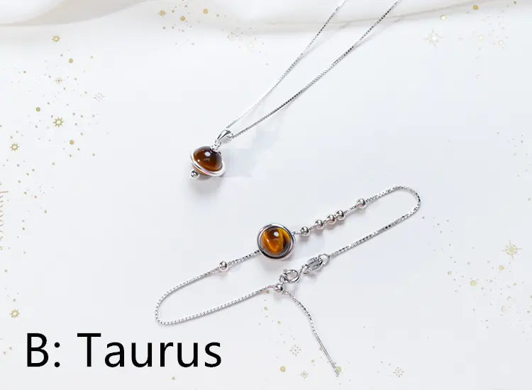 Astrology Birthstone Necklace