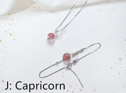 Astrology Birthstone Necklace