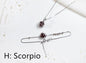 Astrology Birthstone Necklace