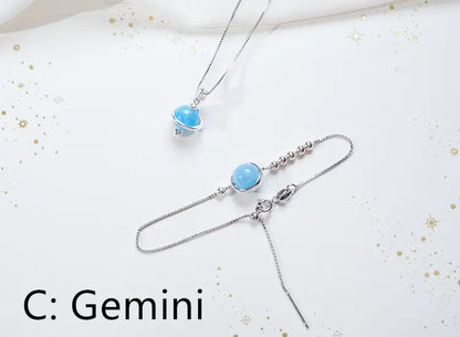 Astrology Birthstone Necklace