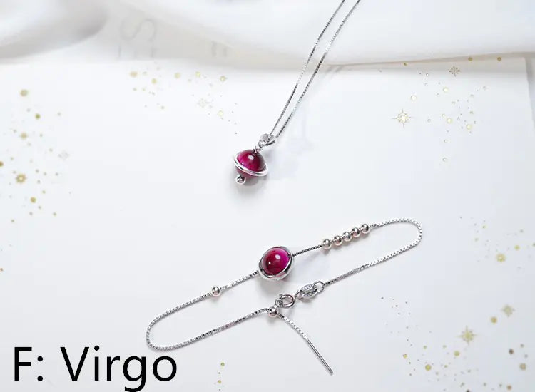 Astrology Birthstone Necklace