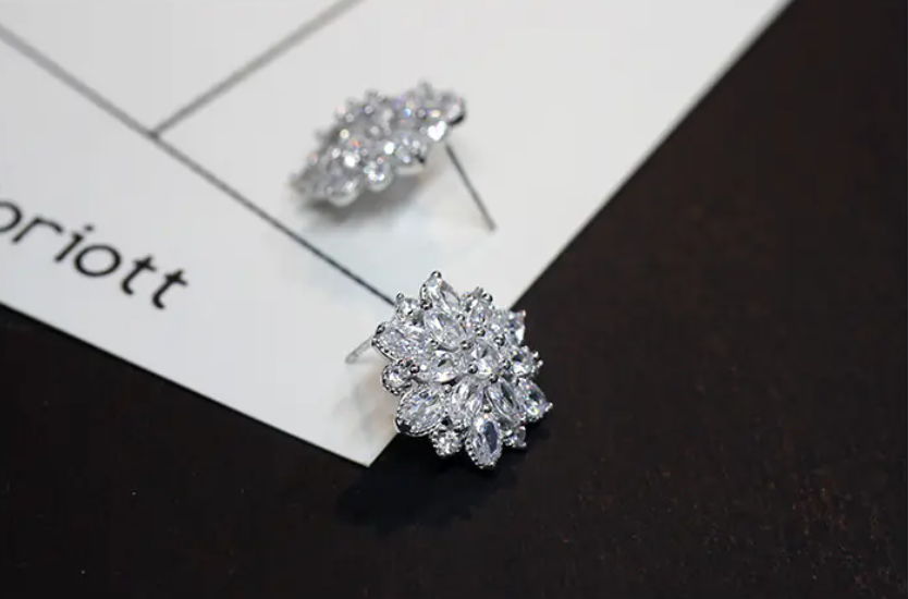 Floral Stud Earring
