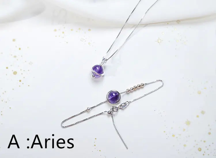Astrology Birthstone Necklace