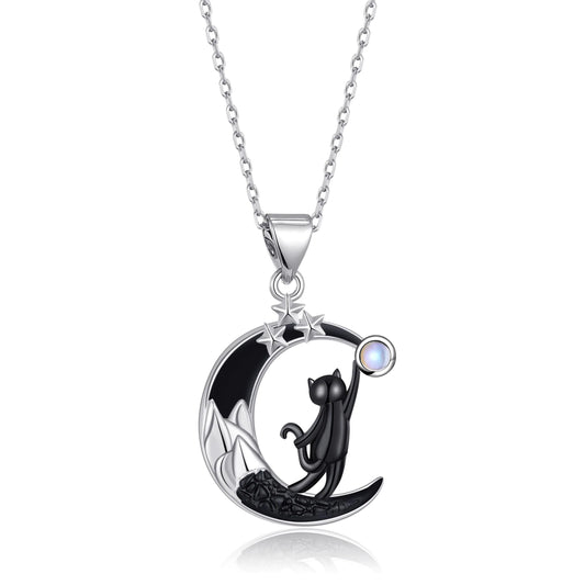 Black Cat Necklace