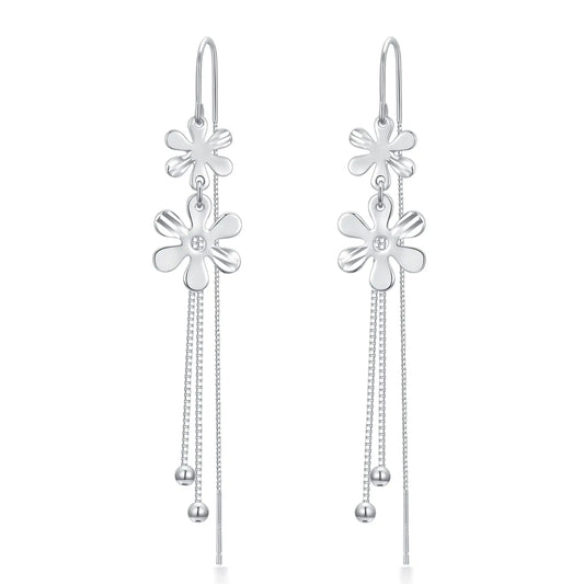 Threader Earrings, Hypoallergenic