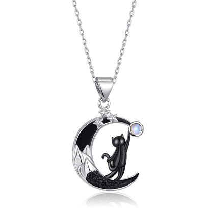 Black Cat Necklace